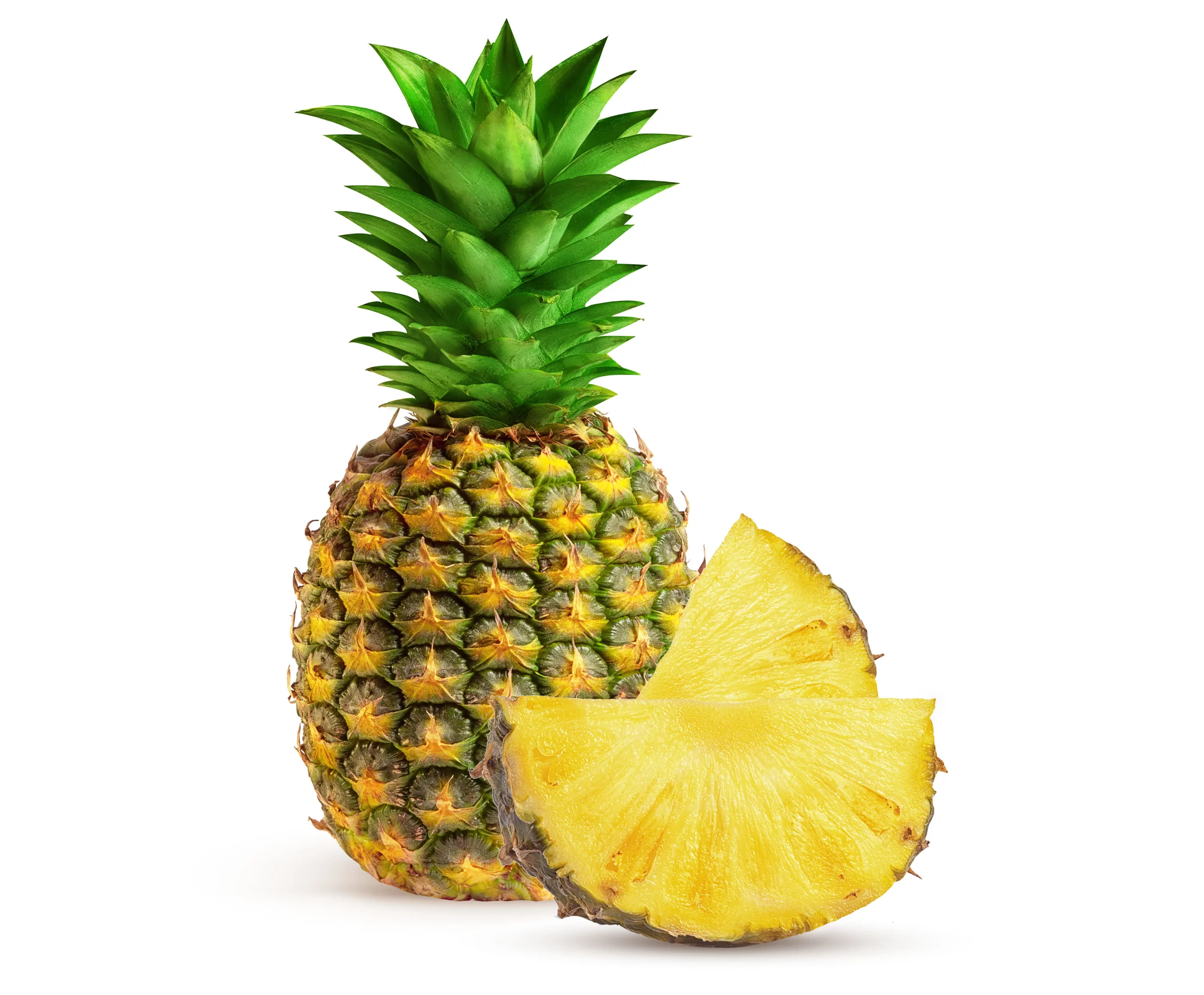 juicy-ripe-pineapple-white-background